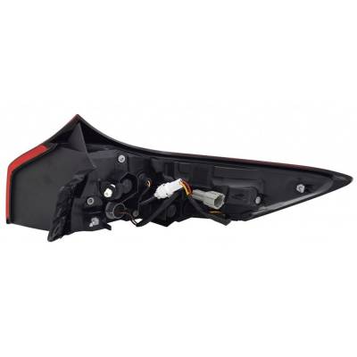 Rareelectrical - New Left Outer Tail Lights Compatible With Nissan Rogue Platinum S Sl Sv Midnight Edition Sport - Image 2