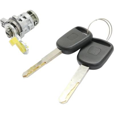 Rareelectrical - New Left Front Door Lock Cylinder Compatible With Honda Odyssey Lx 6 Cyl 3.5L Civic Si 4 Cyl 1.7L - Image 4