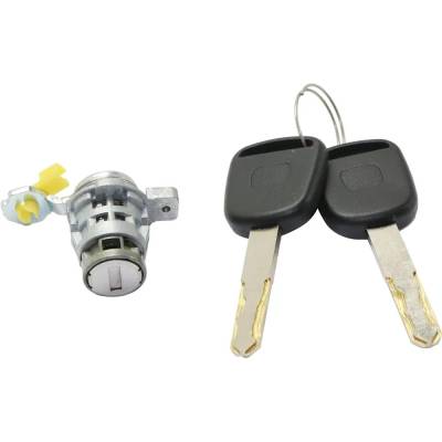 Rareelectrical - New Left Front Door Lock Cylinder Compatible With Honda Civic Lx 4 Cyl 1.7L Civic Si 4 Cyl 1.7L - Image 2