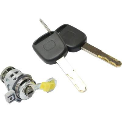 Rareelectrical - New Left Front Door Lock Cylinder Compatible With Honda Civic Dx 4 Cyl 1.7L Odyssey Ex 6 Cyl 3.5L - Image 3