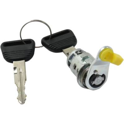 Rareelectrical - New Left Door Lock Cylinder Compatible With Honda Civic Ex 4 Cyl 1.6L Civic Value Package 4 Cyl 1.6L - Image 2