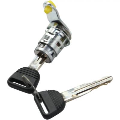 Rareelectrical - New Left Door Lock Cylinder Compatible With Honda Civic Ex 4 Cyl 1.6L Civic Value Package 4 Cyl 1.6L - Image 4