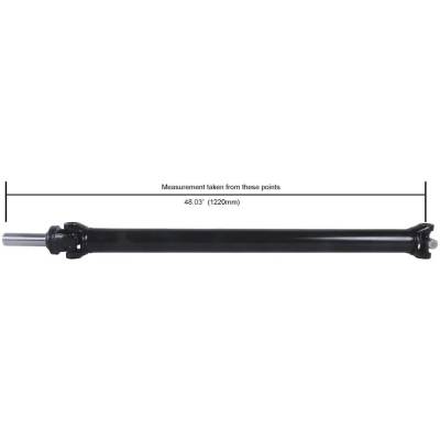 Rareelectrical - New Rear Driveshaft Compatible With Chevrolet Gmc Colorado Z85 Ls Canyon Sle Colorado Base Canyon Wt - Image 4