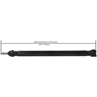 Rareelectrical - New Rear Driveshaft Compatible With Ford Ranger Xl Sport 6 Cyl 4.0L Ranger Stx 6 Cyl 4.0L Ranger Xlt - Image 4