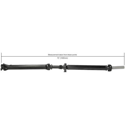 Rareelectrical - New Rear Driveshaft Compatible With Nissan Frontier S 6 Cyl 4.0L Frontier Se 6 Cyl 4.0L Frontier - Image 4