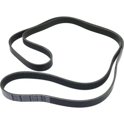 Rareelectrical - New 6 Rib Drive Belt Compatible With Eagle Ford Hyundai Premier Lx 4 Cyl 2.5L Ltd Lx Brougham 8 Cyl - Image 2
