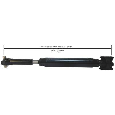 Rareelectrical - New 2.51 In. Dia Driveshaft Compatible With Ford F-350 Xl 8 Cyl 5.8L F-350 Xl 8 Cyl 7.5L F-350 Xl 6 - Image 4