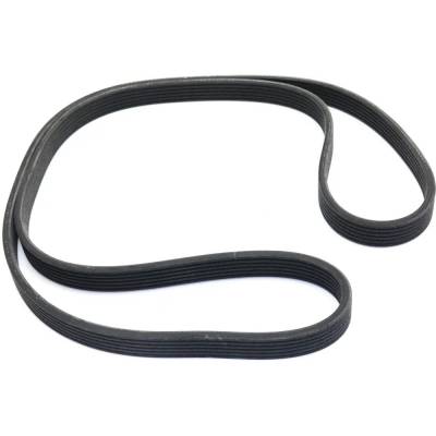 Rareelectrical - New 6 Rib Drive Belt Compatible With Porsche Volvo 911 Turbo S 6 Cyl 3.8L S80 2.5T 5 Cyl 2.5L Xc90 - Image 3