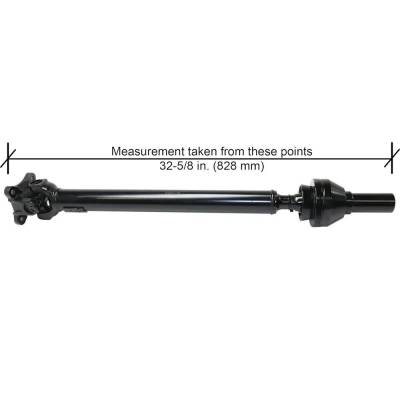 Rareelectrical - New Front Driveshaft Compatible With Dodge Ram 1500 Slt 8 Cyl 4.7L Ram 1500 Laramie 8 Cyl 5.9L Ram - Image 2