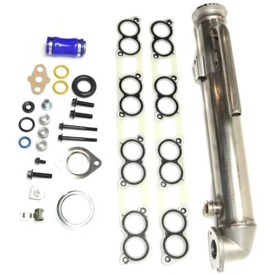 Rareelectrical - New Straight Tube Egr Cooler Compatible With Ford F-650 Base 8 Cyl 6.0L Excursion Xlt 8 Cyl 6.0L - Image 5
