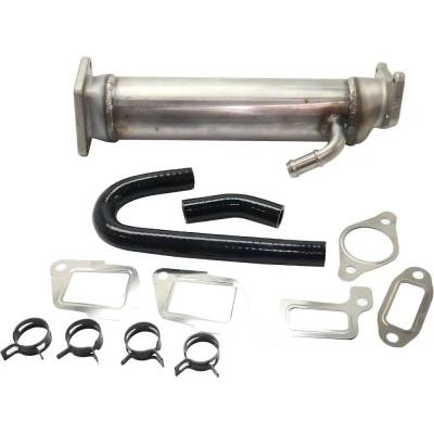 Rareelectrical - New Stainless Steel Egr Cooler Compatible With Chevrolet Gmc C4500 Topkick C4e042 8 Cyl 6.6L - Image 5
