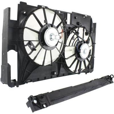 Rareelectrical - New Cooling Fan Assembly Compatible With Toyota Rav4 Sport 6 Cyl 3.5L Rav4 Limited 6 Cyl 3.5L Rav4 - Image 3