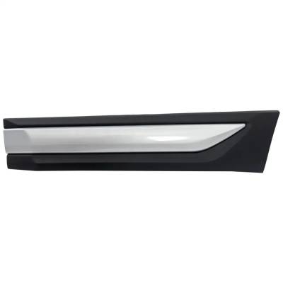 New Left Rear Lower Door Molding And Beltlines Compatible With Mitsubishi Outlander Se 6 Cyl 3.0L