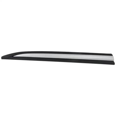 New Black And Silver Door Molding And Beltlines Compatible With Mitsubishi Outlander Es 4 Cyl 2.4L