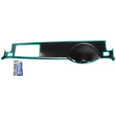 Rareelectrical - New Dark Brown Dash Cover Compatible With Chevrolet Gmc Sierra 1500 Slt 8 Cyl 6.2L Avalanche Ls 8 - Image 5