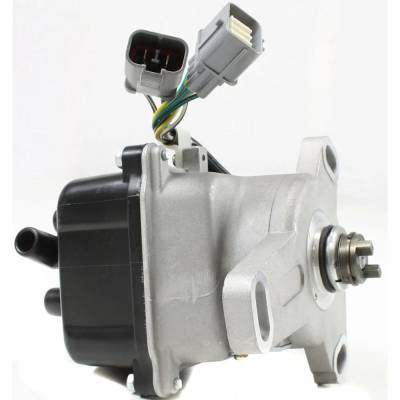 Rareelectrical - New Cap & Rotor Distributor Compatible With Honda Prelude Se 4 Cyl 2.3L Prelude Vtec 4 Cyl 2.2L - Image 3