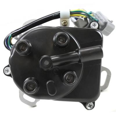 Rareelectrical - New Cap & Rotor Distributor Compatible With Honda Prelude Se 4 Cyl 2.3L Prelude Vtec 4 Cyl 2.2L - Image 4