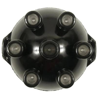 Rareelectrical - New Bolt-On Distributor Cap Compatible With Mg Triumph Gt6 Base 6 Cyl 2.0L Mgc All Submodels Tr6 - Image 2