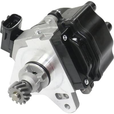 Rareelectrical - New Cap & Rotor Distributor Compatible With Toyota T100 Base 4 Cyl 2.7L Tacoma Base 4 Cyl 2.7L - Image 3
