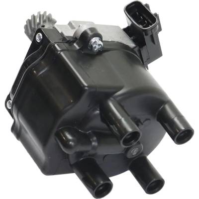Rareelectrical - New Cap & Rotor Distributor Compatible With Toyota T100 Base 4 Cyl 2.7L Tacoma Base 4 Cyl 2.7L - Image 4