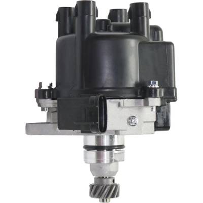 Rareelectrical - New Cap & Rotor Distributor Compatible With Toyota Tacoma Dlx 4 Cyl 2.4L Tacoma Base 4 Cyl 2.4L - Image 2