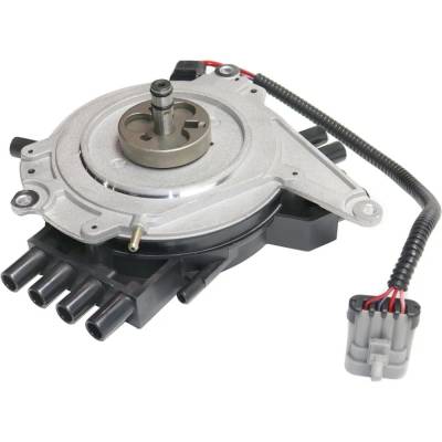 Rareelectrical - New Cap & Rotor Distributor Compatible With Pontiac Firebird Formula 8 Cyl 5.7L Firebird Trans Am 8 - Image 2