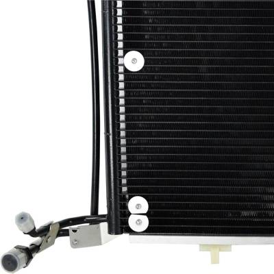 Rareelectrical - New A/C Condenser Compatible With Mercedes-Benz K5 1994 1995 1996 By Part Numbers 7-4690 7014690 - Image 6