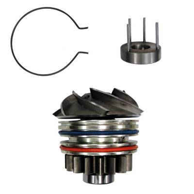 Rareelectrical - New Water Pump Compatible With John Deere Tractor 7220 7710 7720 7810 7820 7920 8100 8110 8120 8200 - Image 3