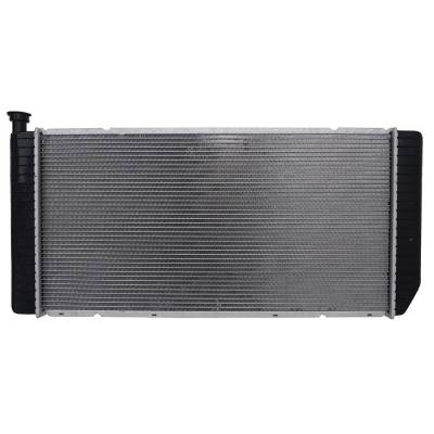 Rareelectrical - New Radiator Compatible With Mpv Van By Part Numbers 2454 Cu1244 252187 G60115200 G601152000 - Image 1