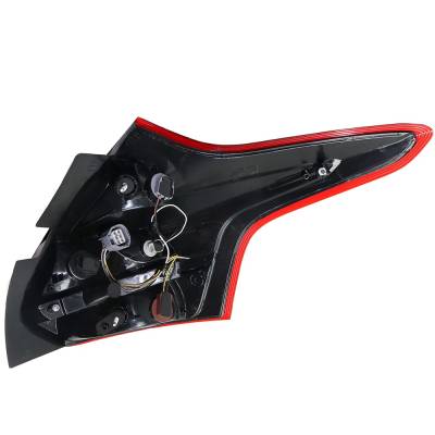 Rareelectrical - New Left Tail Lights Compatible With Ford Focus Sel St Titanium Plus Hatchback Sedan 4-Door 2.0L - Image 2