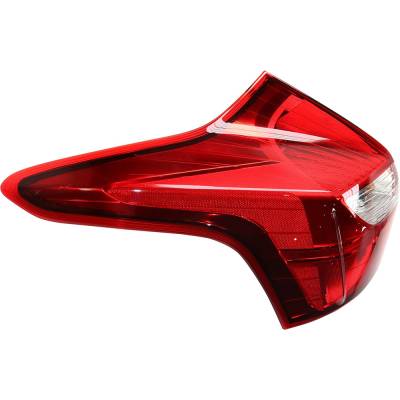 Rareelectrical - New Left Tail Lights Compatible With Ford Focus Sel St Titanium Plus Hatchback Sedan 4-Door 2.0L - Image 4
