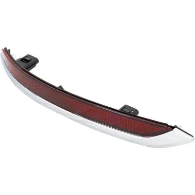 Rareelectrical - New Left Rear Bumper Reflector Compatible With Acura Tlx Sh-Awd 6 Cyl 3.5L Tlx Base 4 Cyl 2.4L Tlx - Image 3