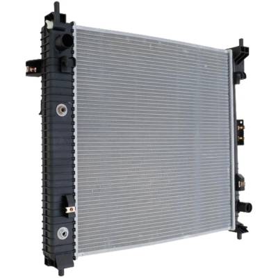 Rareelectrical - New Aluminum Radiator Compatible With Cadillac Chevrolet Gmc Acadia Sle 4 Cyl 2.5L Xt5 Livery 4 Cyl - Image 3