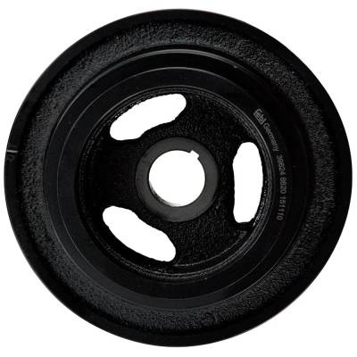 Rareelectrical - New 6 Rib Crankshaft Pulley Compatible With Bmw X5 3.0I 325Ci Base 6 Cyl 2.5L 325Ci Base 328I Base - Image 4