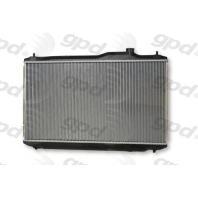 Rareelectrical - New Aluminum Core Radiator Compatible With Honda Civic Natural Gas 4 Cyl 1.8L Civic Gx 4 Cyl 1.8L - Image 3