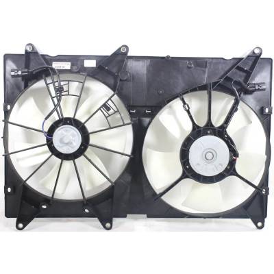 New Dual Cooling Fan Assembly Compatible With Lexus Toyota Highlander Limited 6 Cyl 3.3L Rx300 Base