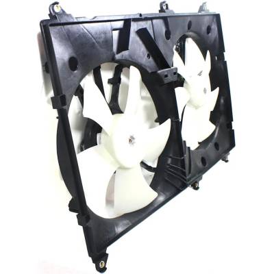 Rareelectrical - New Dual Cooling Fan Assembly Compatible With Lexus Toyota Highlander Base 6 Cyl 3.0L Highlander - Image 4