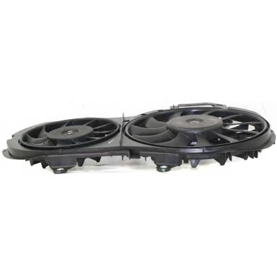 Rareelectrical - New Dual Cooling Fan Assembly Compatible With Audi A4 Quattro Base 6 Cyl 3.2L A4 Quattro Base 6 Cyl - Image 5
