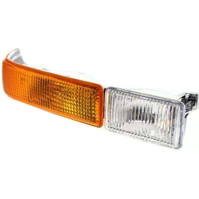 Rareelectrical - New Right Front Turn Signal Light Compatible With Chevrolet Gmc Jimmy Slt 6 Cyl 4.3L S10 Base 6 Cyl - Image 2