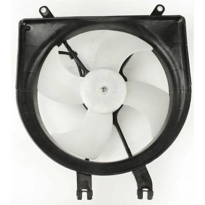 Rareelectrical - New Toyo Type Cooling Fan Assembly Compatible With Honda Civic Ex 4 Cyl 1.6L Civic Del Sol S 4 Cyl - Image 2