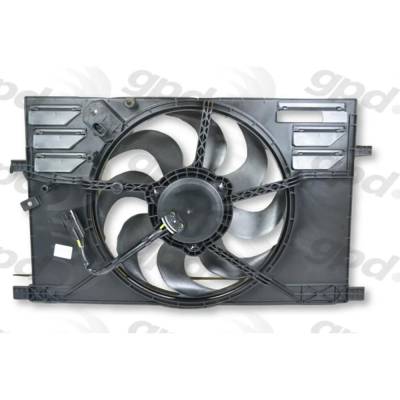 Rareelectrical - New Single Cooling Fan Assembly Compatible With Fiat Jeep Ram 500X Trekking 4 Cyl 2.4L Renegade - Image 3