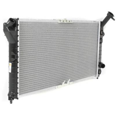 Rareelectrical - New Aluminum Radiator Compatible With Chevrolet Oldsmobile Pontiac Lumina Ltz 6 Cyl 3.4L Grand Prix - Image 2