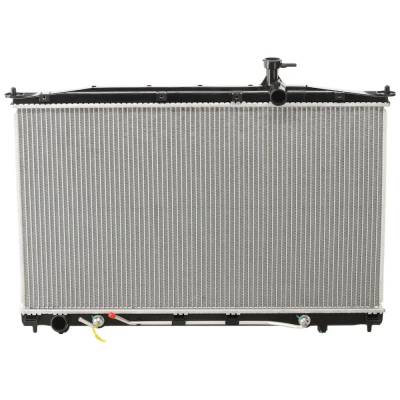 Rareelectrical - Aluminum Radiator Compatible With Hyundai Santa Fe Gls 6 Cyl 2.7L Santa Fe Gl 6 Cyl 2.7L 2007-2009 - Image 1