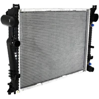 Rareelectrical - New Aluminum Radiator Compatible With Mercedes Benz Cl55 Amg Base 8 Cyl 5.5L S500 Guard 8 Cyl 5.0L - Image 3