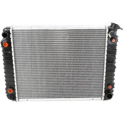 Rareelectrical - New Radiator Compatible With Chevrolet Gmc K10 Scottsdale 6 Cyl 4.3L C1500 Base 6 Cyl 4.3L K1500 - Image 1