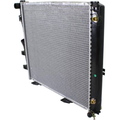 Rareelectrical - New Aluminum Radiator Compatible With Mercedes Benz 300E 4Matic 6 Cyl 3.0L 300E Base 6 Cyl 3.0L 260E - Image 2