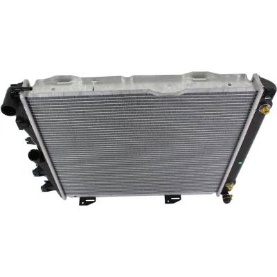 Rareelectrical - New Aluminum Radiator Compatible With Mercedes Benz 300E 4Matic 6 Cyl 3.0L 300E Base 6 Cyl 3.0L 260E - Image 4