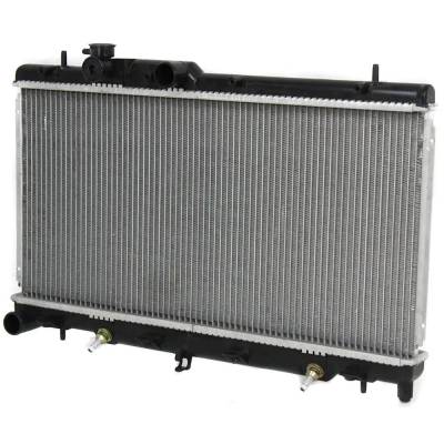 Rareelectrical - New Radiator Compatible With Saab Subaru 9-2X 2.5I 4 Cyl 2.5L Impreza Wrx 4 Cyl 2.5L Impreza Wrx Sti - Image 2