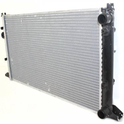 Rareelectrical - New Aluminum Radiator Compatible With Volkswagen Jetta K2 4 Cyl 2.0L Golf K2 4 Cyl 2.0L Jetta City 4 - Image 2