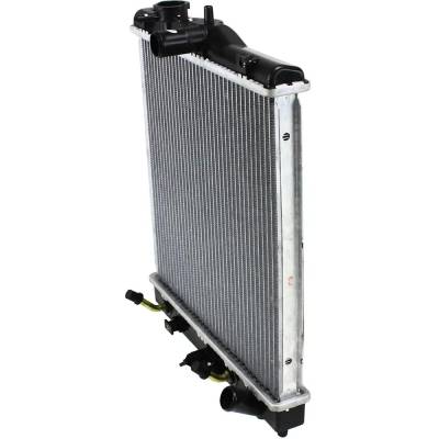 Rareelectrical - New Aluminum Radiator Compatible With Acura Honda Civic Vx 4 Cyl 1.5L Civic Cx 4 Cyl 1.5L Civic Dx 4 - Image 2